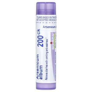 Boiron Arsenicum Album 200CK - הקלה להרעלת מזון - 80 גלולות