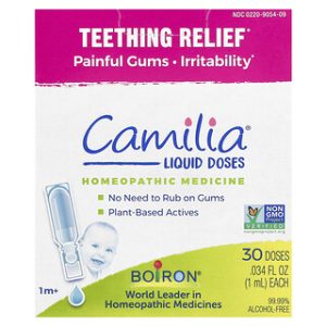 Boiron Camilia להקלה על כאבי שיניים- תינוקות 30 מנות