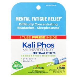 Boiron Kali Phosphoricum - הקלה לעייפות נפשית - 30C