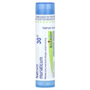 Boiron Natrum Muriaticum 30C - כדורי הומאופתיה ל-80 מנות