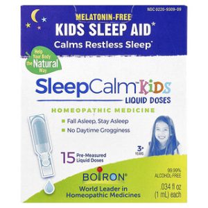Boiron SleepCalm ילדים - טיפות שינה טבעיות לילדים