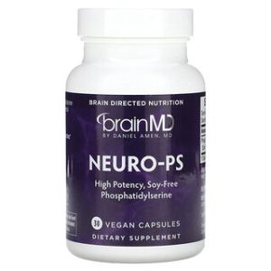 BrainMD Neuro-PS - כמוסות טבעוניות לתמיכה קוגניטיבית
