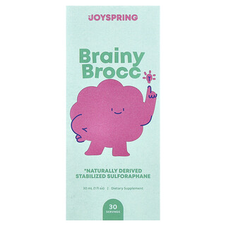 Brainy Brocc JoySpring - תוסף תזונה לילדים - 30 מ"ל