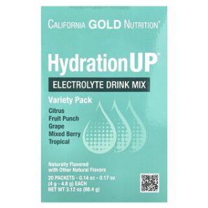 California Gold - HydrationUP - חבילת משקאות אלקטרוליטים