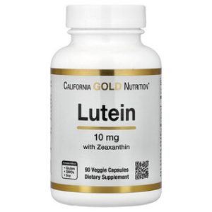 California Gold Lutein 90 כמוסות - תוסף תזונה לראייה