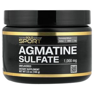 California Gold Nutrition Agmatine Sulfate - אגמטין 100 גרם