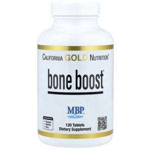 California Gold Nutrition Bone Boost - ויטמינים לעצמות 120 טבליות