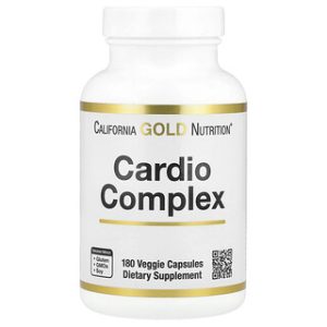 California Gold Nutrition - Cardio Complex - 180 כמוסות