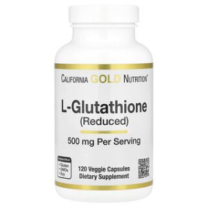 California Gold Nutrition - גלוטתיון מופחת 500 מ"ג