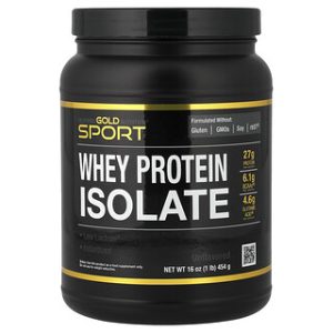California Gold Nutrition חלבון מי גבינה מבודד - 454 גרם