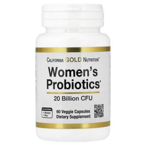 California Gold Nutrition פרוביוטיקה נשים- 60 כמוסות