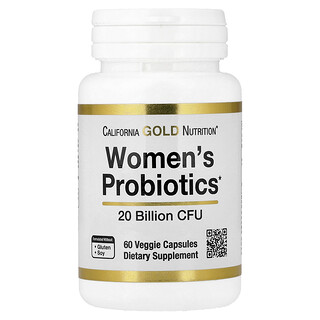 California Gold Nutrition פרוביוטיקה נשים- 60 כמוסות