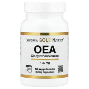 California Gold OEA 125 מ"ג - תוסף תזונה 120 כמוסות