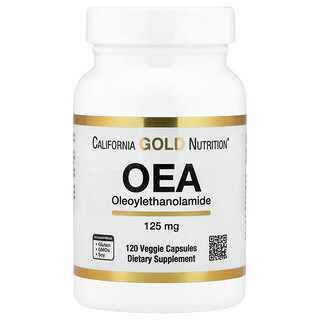 California Gold OEA 125 מ"ג - תוסף תזונה 120 כמוסות