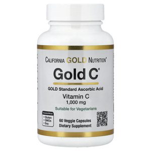 California Gold - ויטמין C 1000 מ"ג - 60 כמוסות