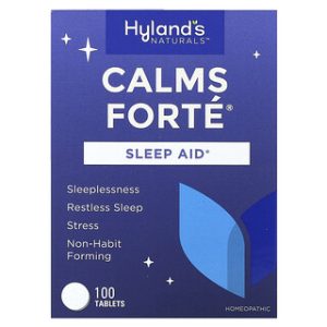 Calms Forte Hylands - גלולות להרגעה טבעית, 100 טבליות
