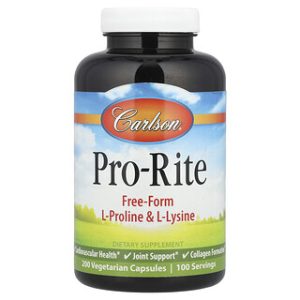 Carlson Pro-Rite 200 כמוסות - תוסף תזונה טבעוני