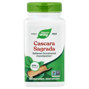 Cascara Sagrada - כמוסות טבעוניות לתמיכה בעיכול