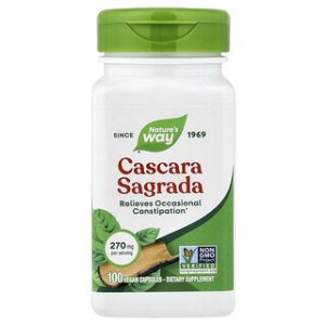 Cascara Sagrada - כמוסות טבעוניות לתמיכה בעיכול