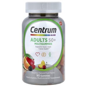 Centrum Adults 50+ - מולטי-ג'ומיז בטעם פירות טבעי - 90 יח'