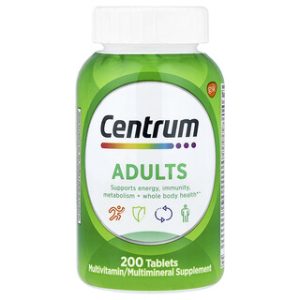 Centrum Adults - מולטי ויטמין למבוגרים 200 טבליות
