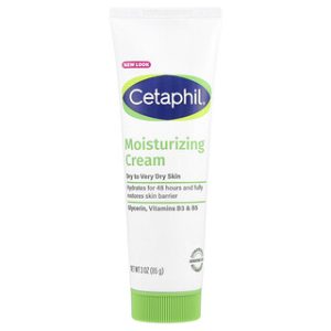 Cetaphil קרם לחות-ללא ריח 3oz לעור יבש ורגיש
