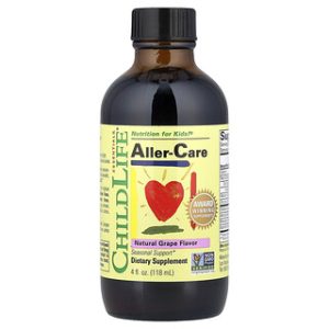 ChildLife Aller-Care - תוסף טבעי בטעם ענבים - 118 מ"ל