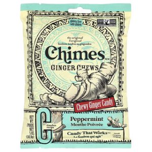 Chimes Ginger Chews - סוכריות ג'ינג'ר מנטה 141 גרם