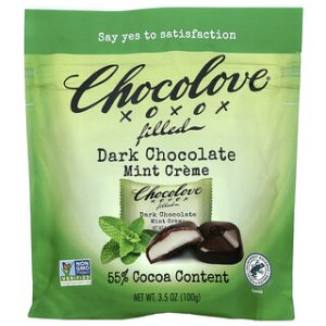 Chocolove - שוקולד מריר במילוי קרם נענע - 100 גרם