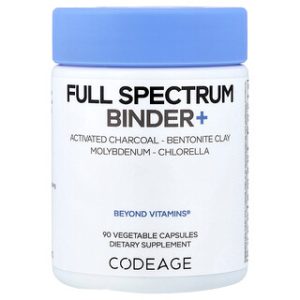 Codeage Full Spectrum Binder+ - קפסולות לניקוי רעלים 90 יחידות