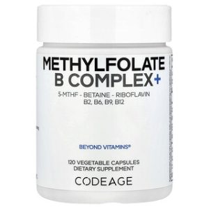 Codeage Methylfolate B Complex+ - 120 כמוסות צמחיות