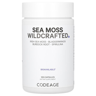 Codeage Sea Moss 120 כמוסות - תוסף תזונה טבעי