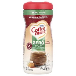 Coffee Mate - קרם קפה בטעם וניל קרמל ללא סוכר