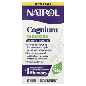 Cognium® Memory Natrol - תוסף זיכרון 60 טבליות