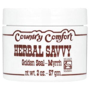 Country Comfort - משחה טבעית לגרון Golden Seal-Myrrh