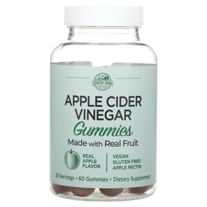 Country Farms - גומי ויניגר תפוחים אמיתי 60 יחידות