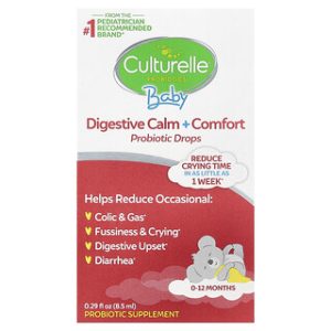 Culturelle טיפות פרוביוטיקה לתינוקות - הרגעת עיכול