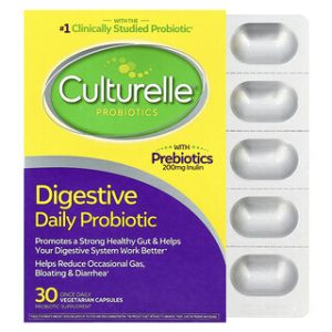 Culturelle - פרוביוטיקה יומית לבריאות העיכול - 30 כמוסות