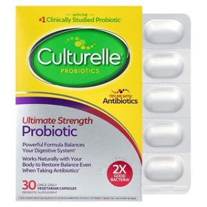Culturelle פרוביוטיקה עוצמתית 20B CFU , 30 כמוסות
