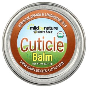 Cuticle Care Balm - גרניום, תפוז ולמון גראס - Sierra Bees