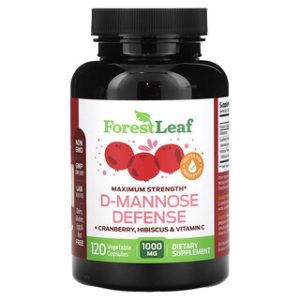D-Mannose Defense - פורסט ליף - 120 כמוסות צמחוניות