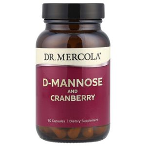 D-Mannose & חמוציות Dr. Mercola - תוסף לדרכי השתן