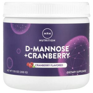 D-Mannose + חמוציות MRM Nutrition - תוסף תזונה 200 גרם