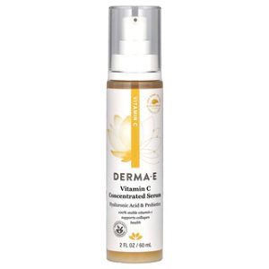 DERMA E סרום ויטמין C - חומצה היאלורונית ופרוביוטיקה