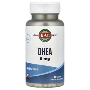 DHEA 5 מ"ג - KAL - 60 טבליות - תוסף תזונה