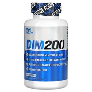 DIM 200 EVL - תוסף תזונה לבריאות הורמונלית - 60 כמוסות