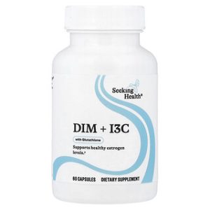 DIM + I3C עם גלוטתיון Seeking Health - 60 כמוסות