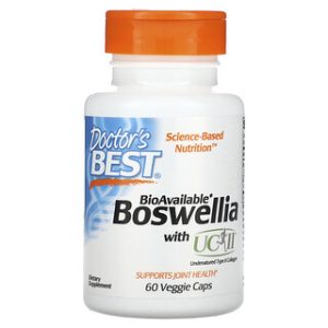 Doctors Best Boswellia UC-II - 60 כמוסות צמחיות למפרקים