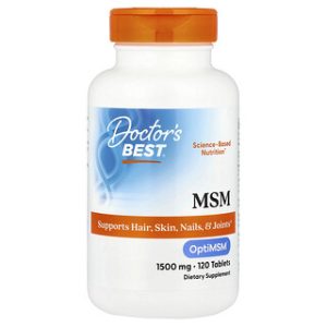 Doctors Best MSM 1500 מ"ג - 120 טבליות - OptiMSM