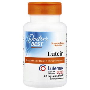 Doctors Best לוטאין Lutemax 2020 - 60 כמוסות רכות - ראייה
